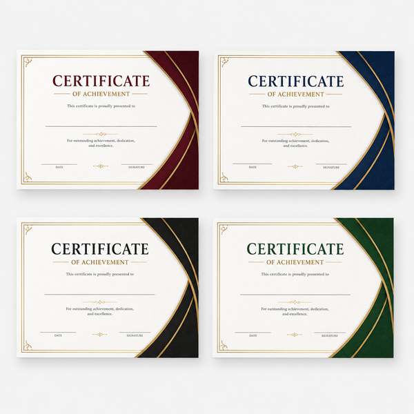 Custom Certificate Paper - group catalog