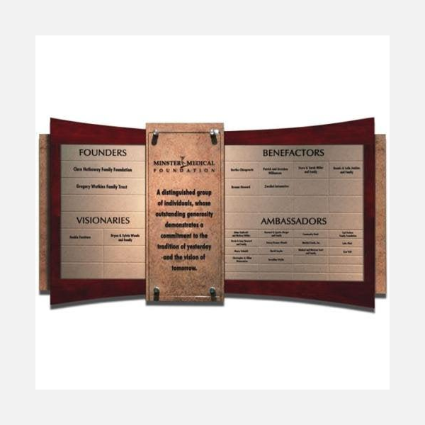 Custom Donor Walls & Recognition Displays - catalog