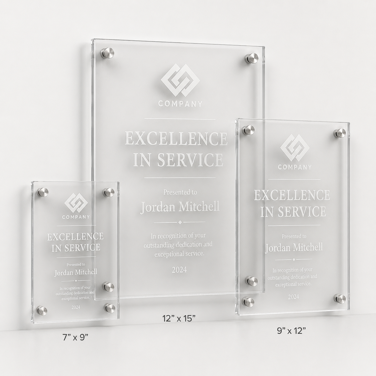 Custom Full-Color Acrylic Wall Plaque