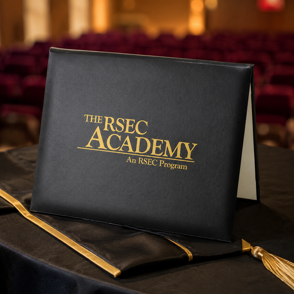Custom Padded Diploma Cover - lifestyle