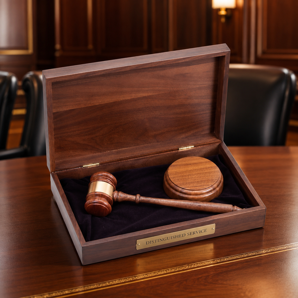 Deluxe Gavels and Presentation Sets - lifestyle
