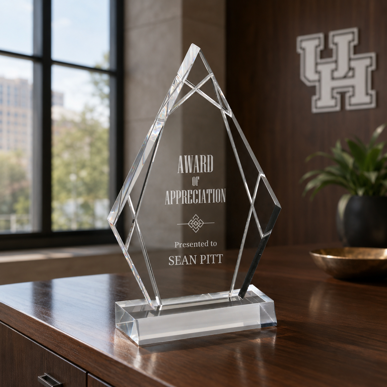 Diamond Peak Acrylic Award