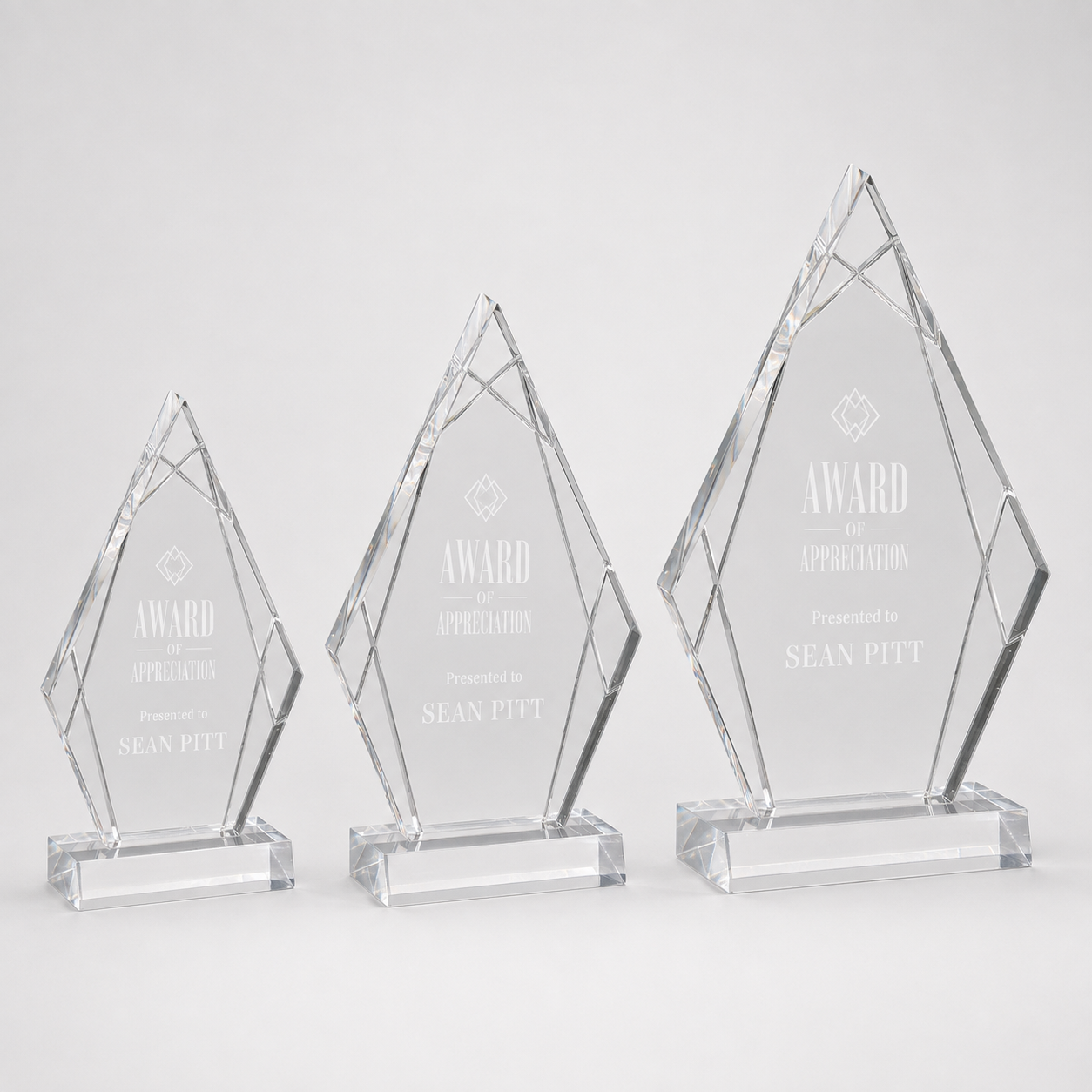 Diamond Peak Acrylic Award