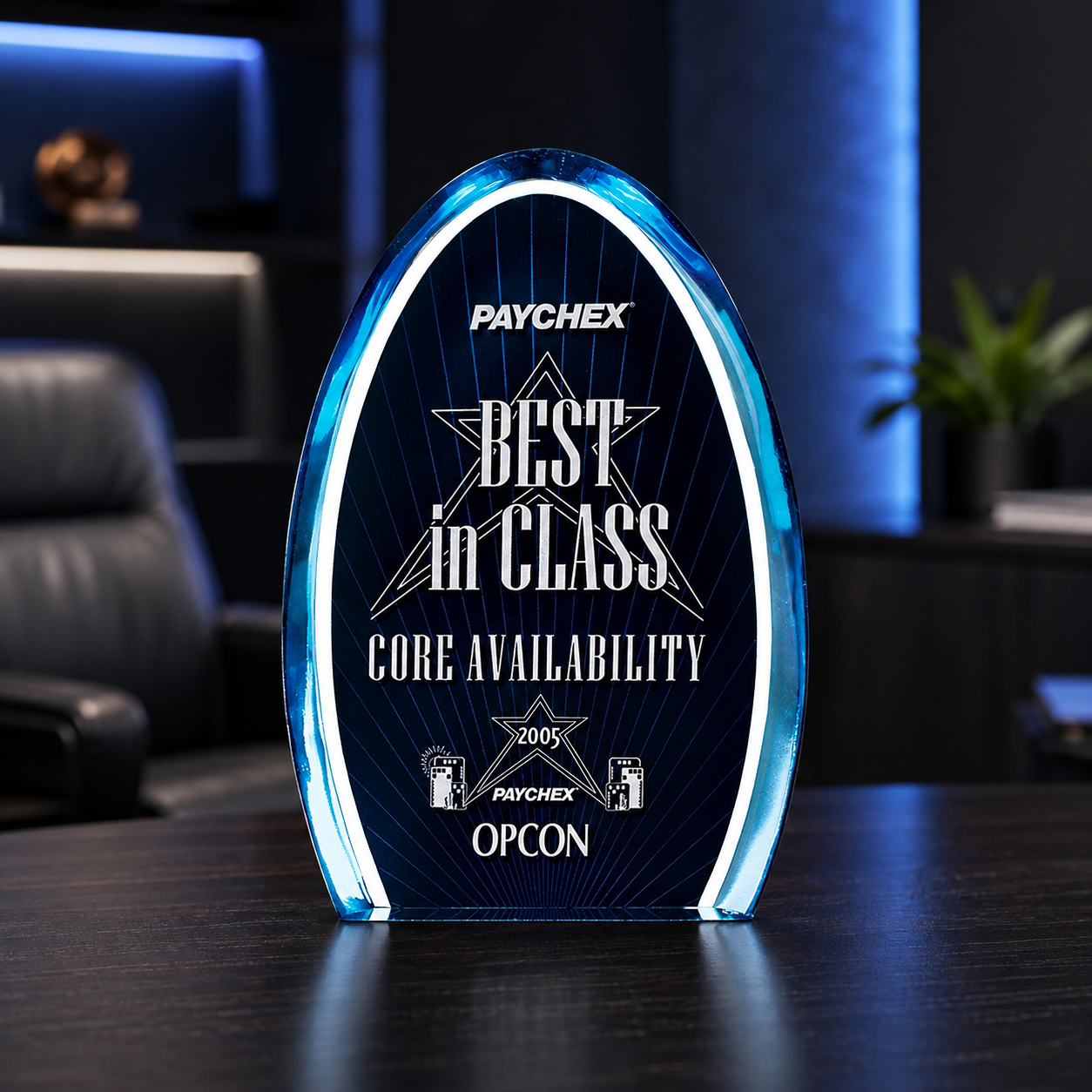 Dynasty Acrylic Award