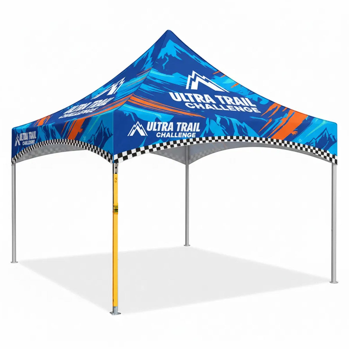 High-Peak Pavilion Tent — 10' X 10' Premium High Peak Tent