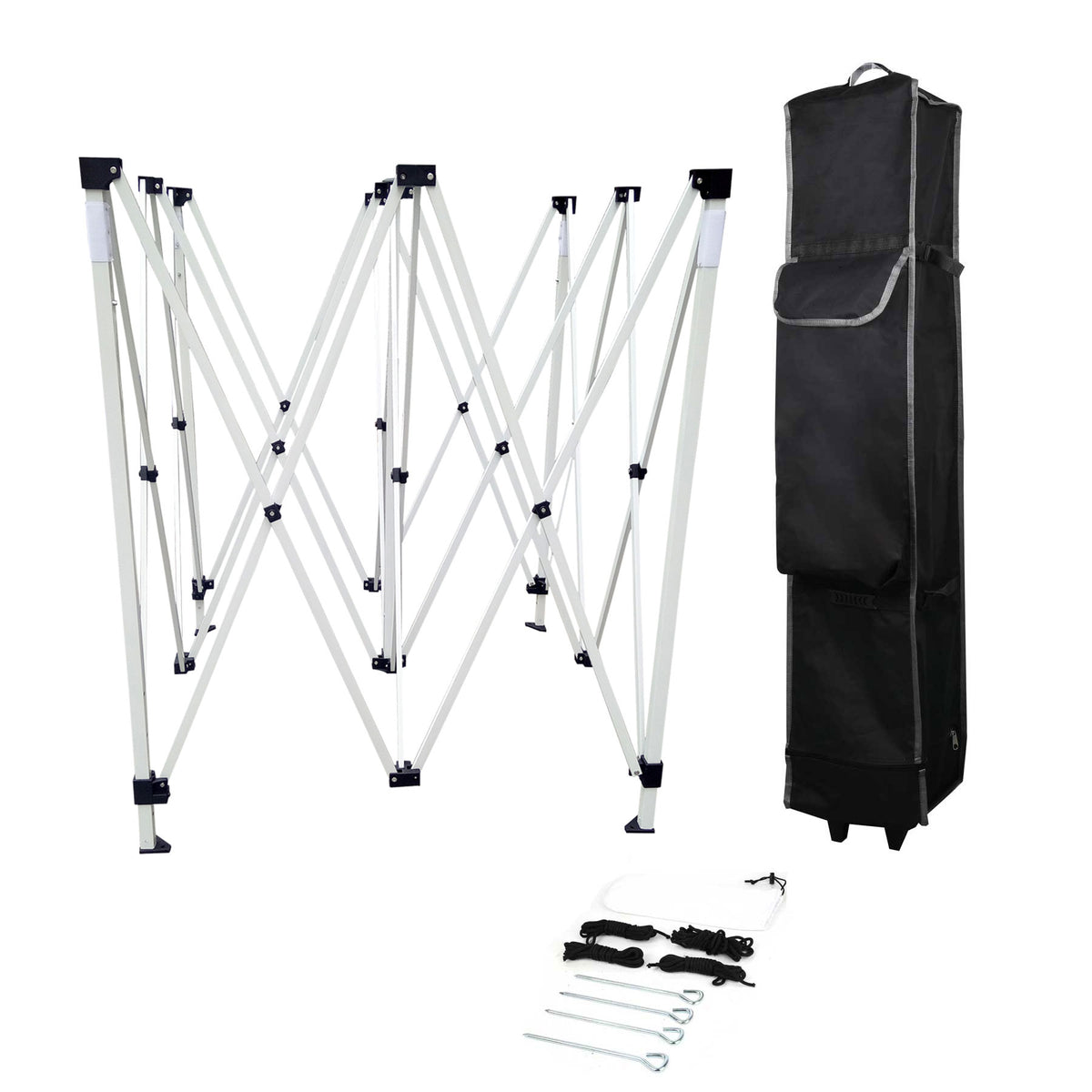 10-Foot Steel Canopy Tent Frame — Pop Up Canopy Steel Frame (10'X10')