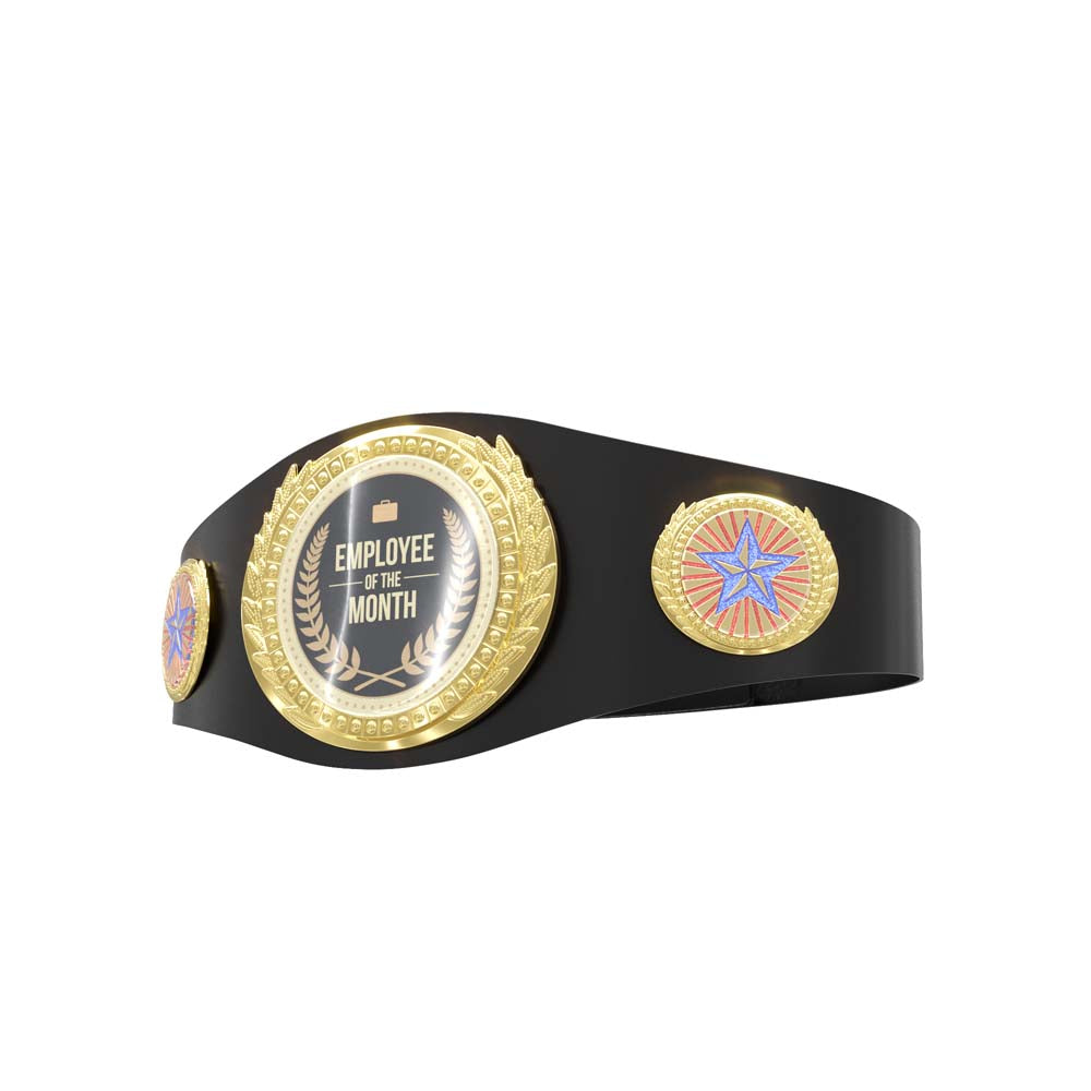 Lightweight Championship Belt with Side Plates