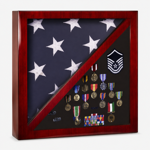 Flag and Memorabilia Case - catalog