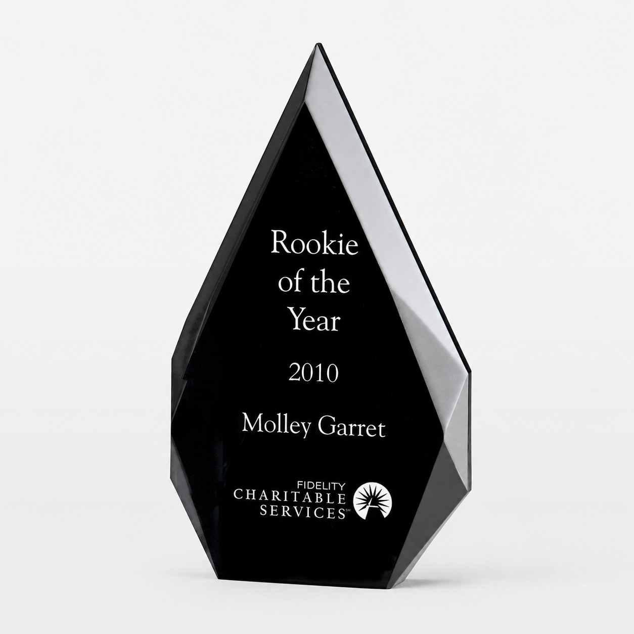 Black Diamond Acrylic Award