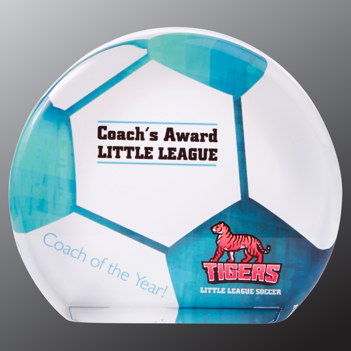 Full-Color Round Acrylic Award