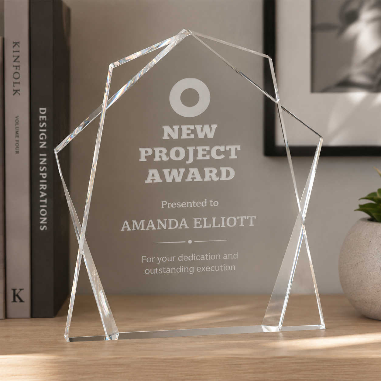 Harmony Acrylic Award