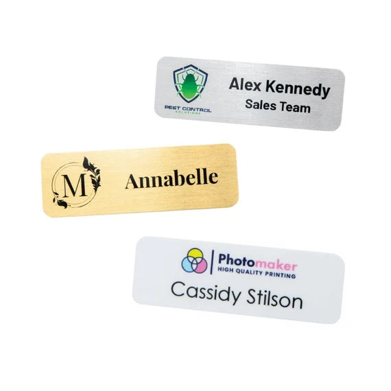 Full Color Printed Name Badge