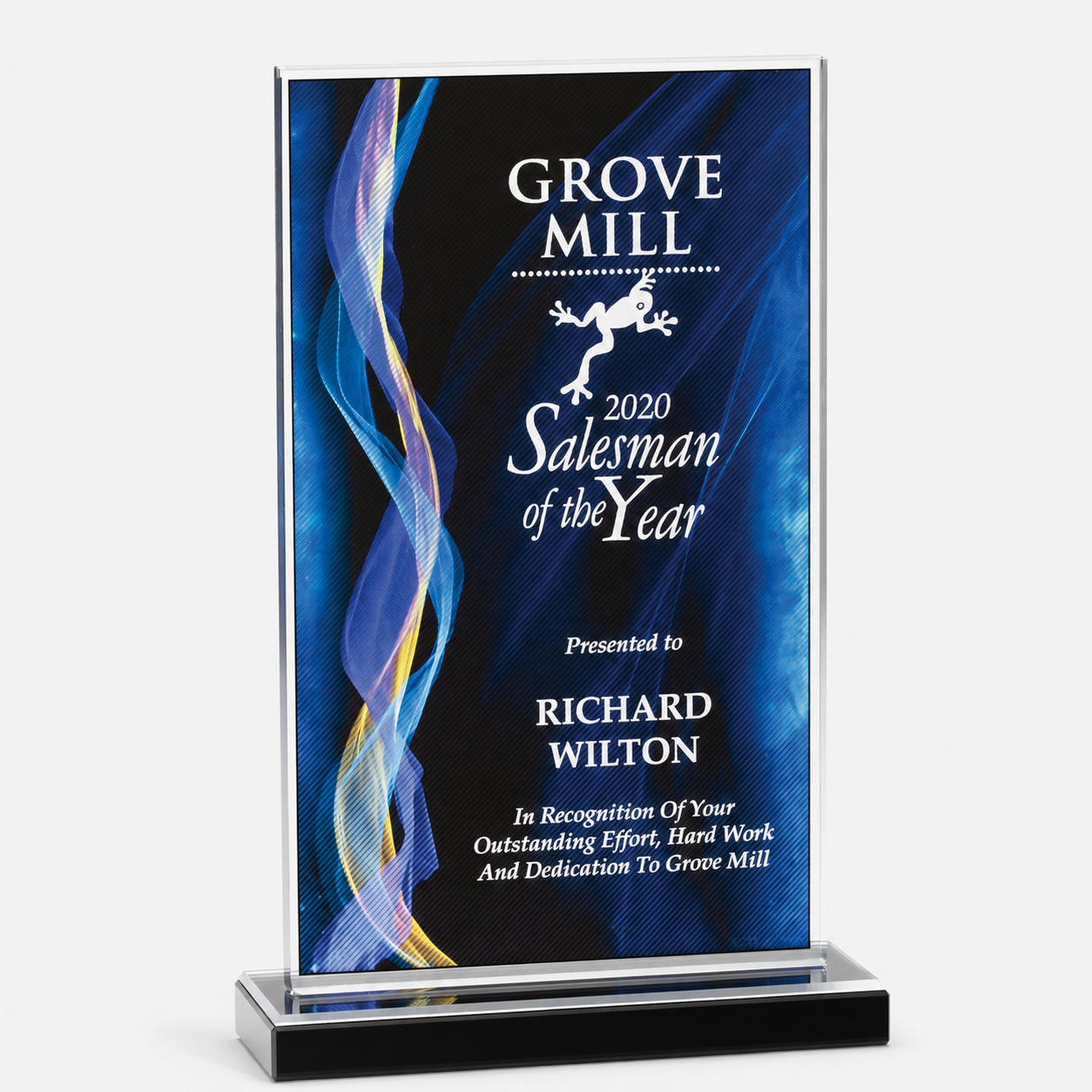 Illusion Swirl Acrylic Award