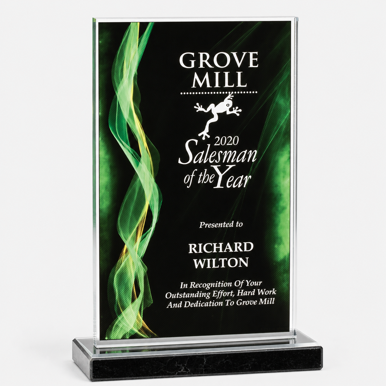 Illusion Swirl Acrylic Award