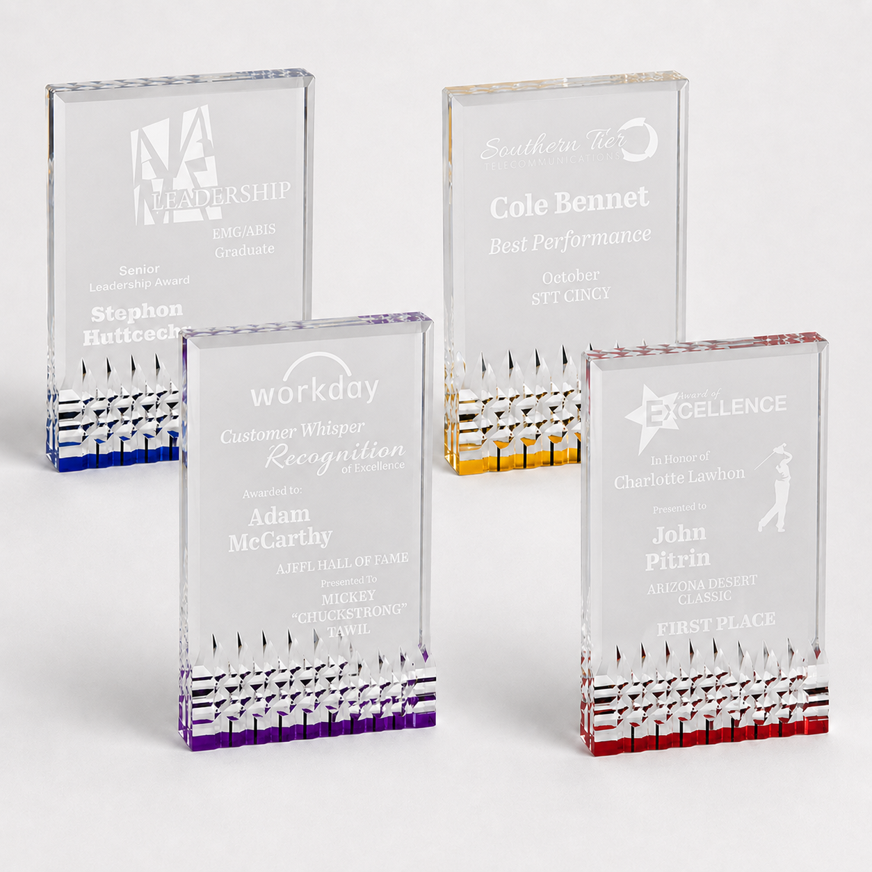 Jewel-Cut Acrylic Award