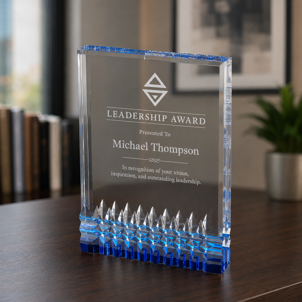 Jewel-Cut Acrylic Award