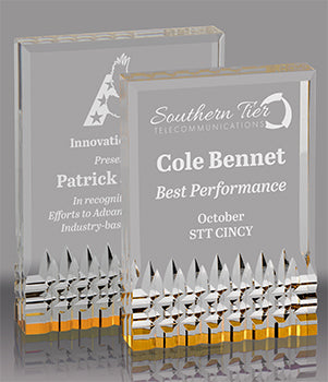 Jewel-Cut Acrylic Award