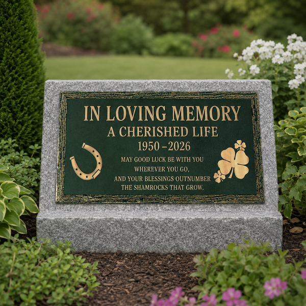 Custom Bronze Memorials & Cemetery Plaques - lifestyle