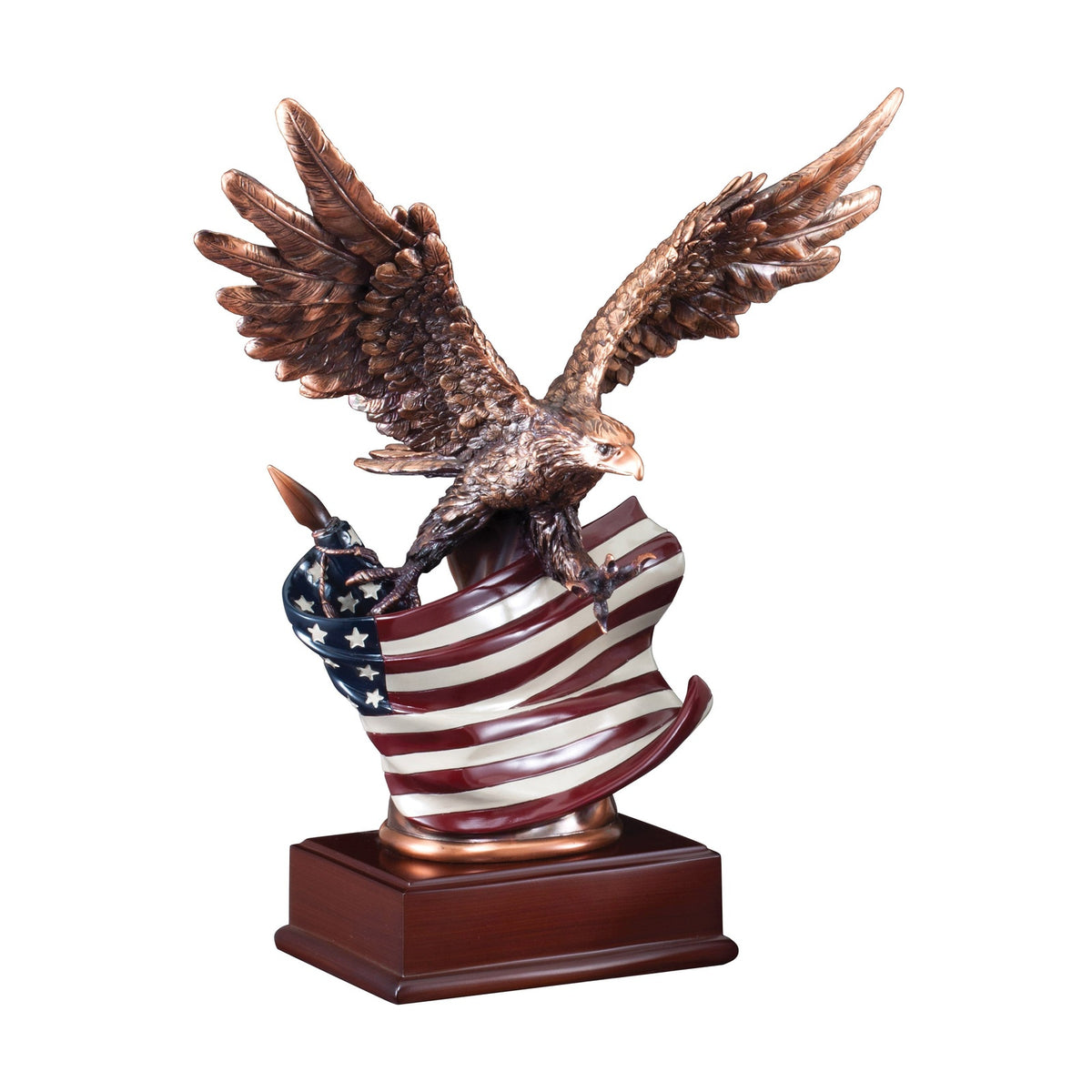 Eagle and Flag Resin Award — size variant product photo
