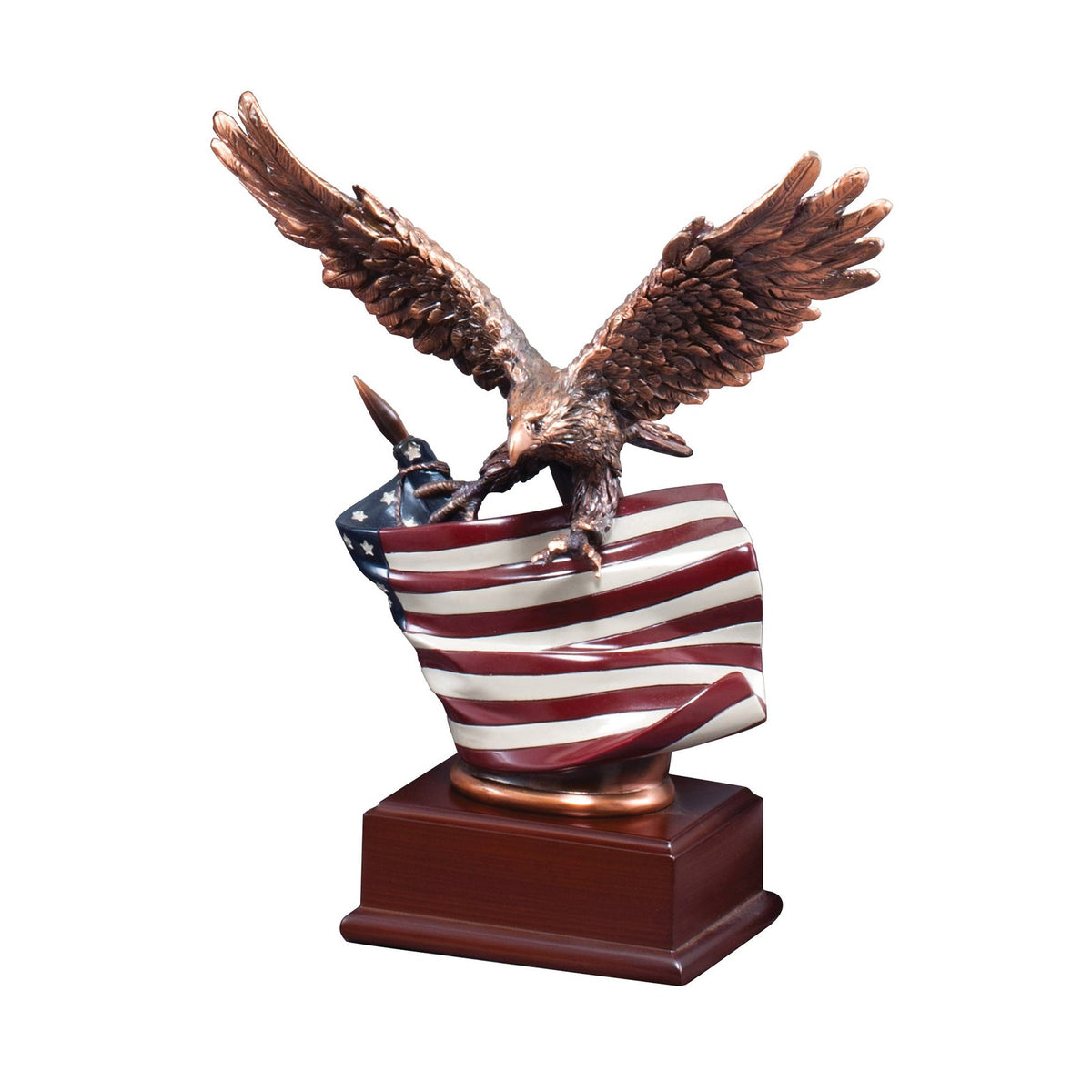 Eagle and Flag Resin Award — size variant product photo