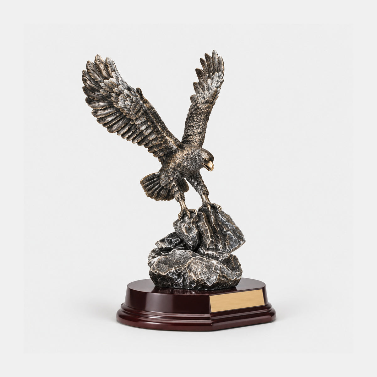 Eagle on Rock — studio product photo