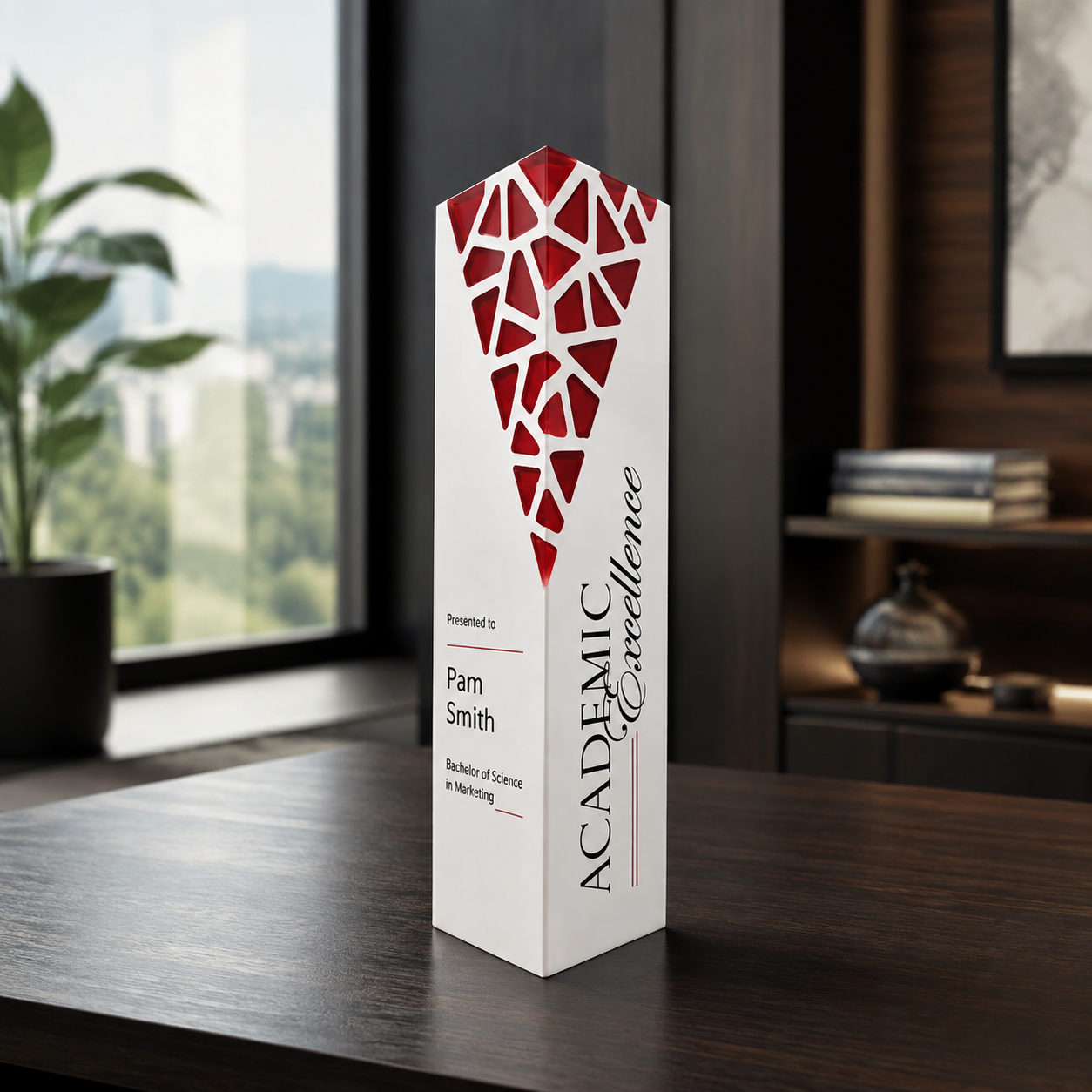 Mosaic Tower Poly-Resin Award