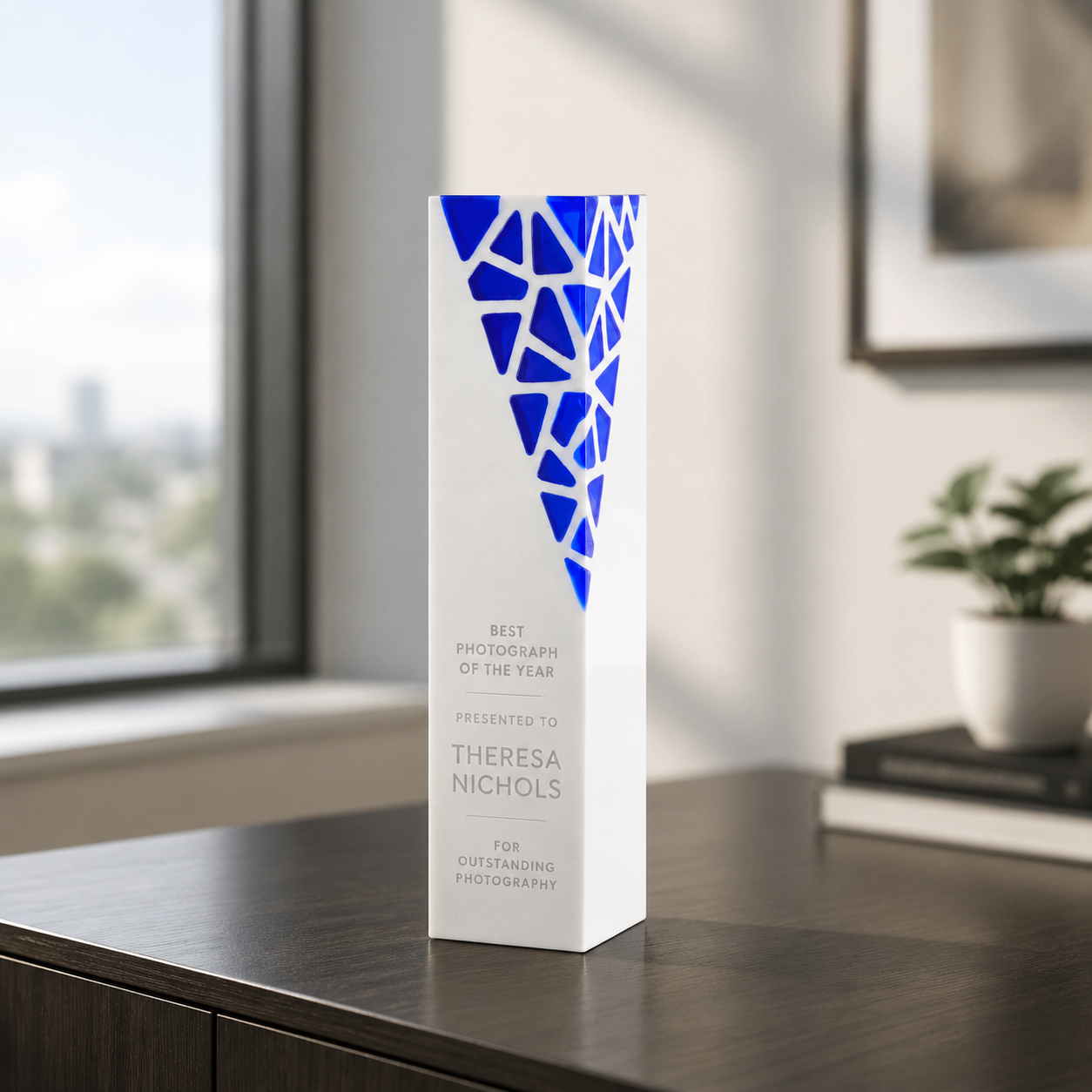 Mosaic Tower Poly-Resin Award