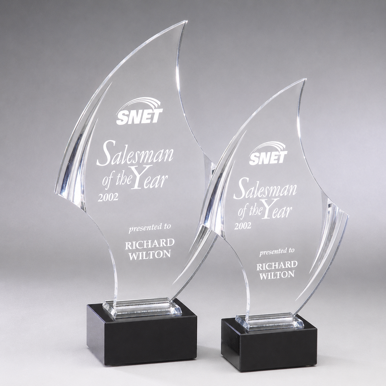 Flame Nouveau Acrylic Award