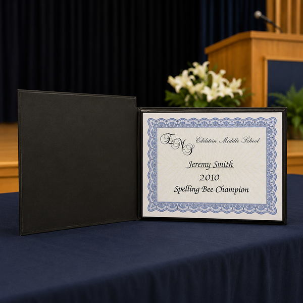 Padded Certificate Holder - lifestyle