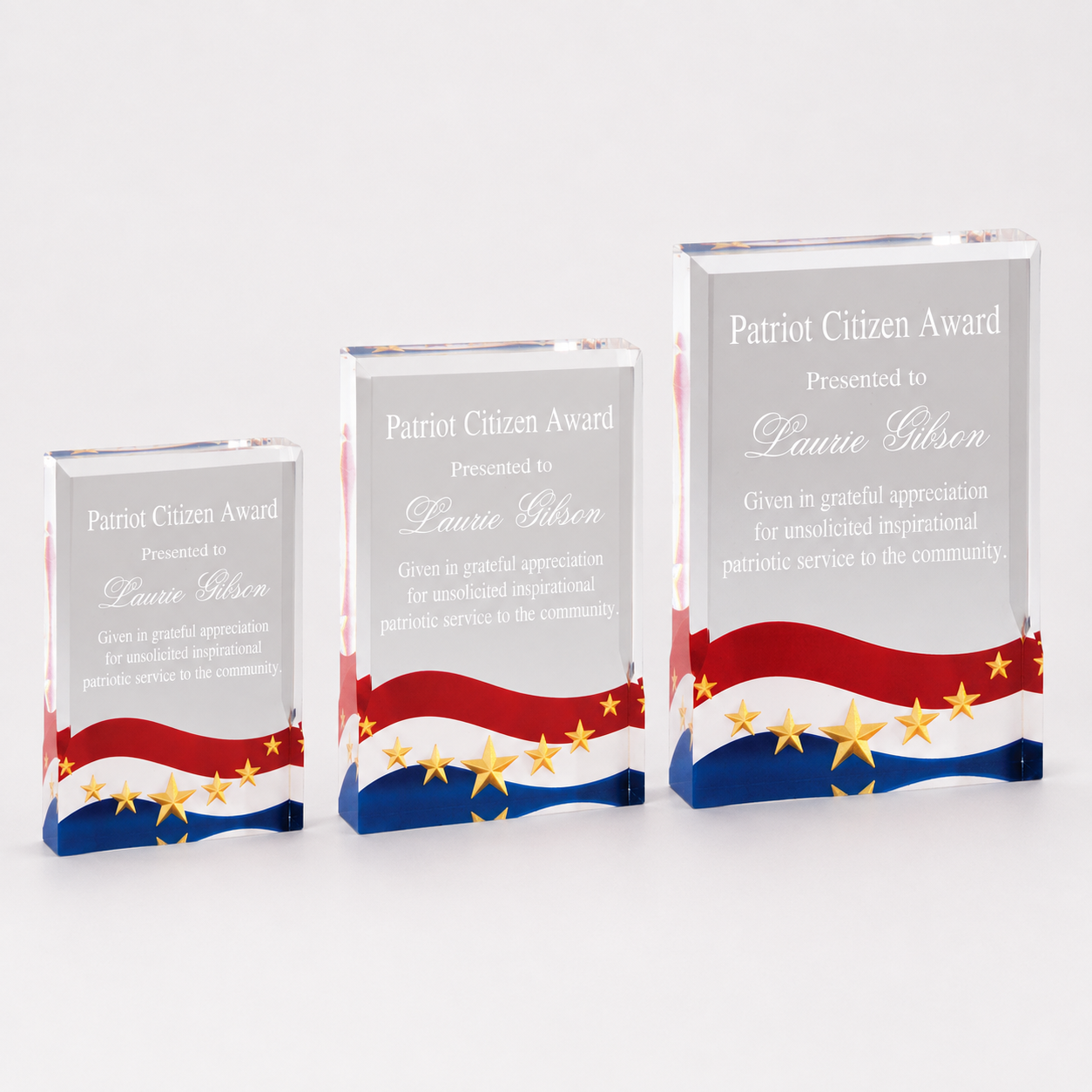 Patriot Acrylic Award