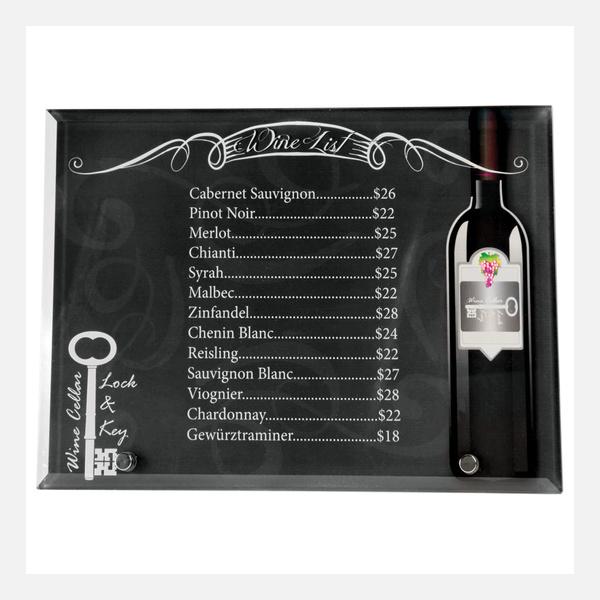 Photo Glass Plaque with Pin Stand
