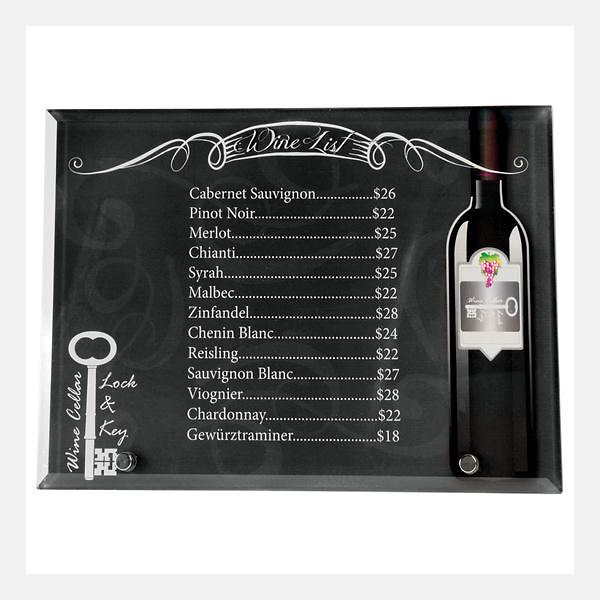 Photo Glass Plaque with Pin Stand