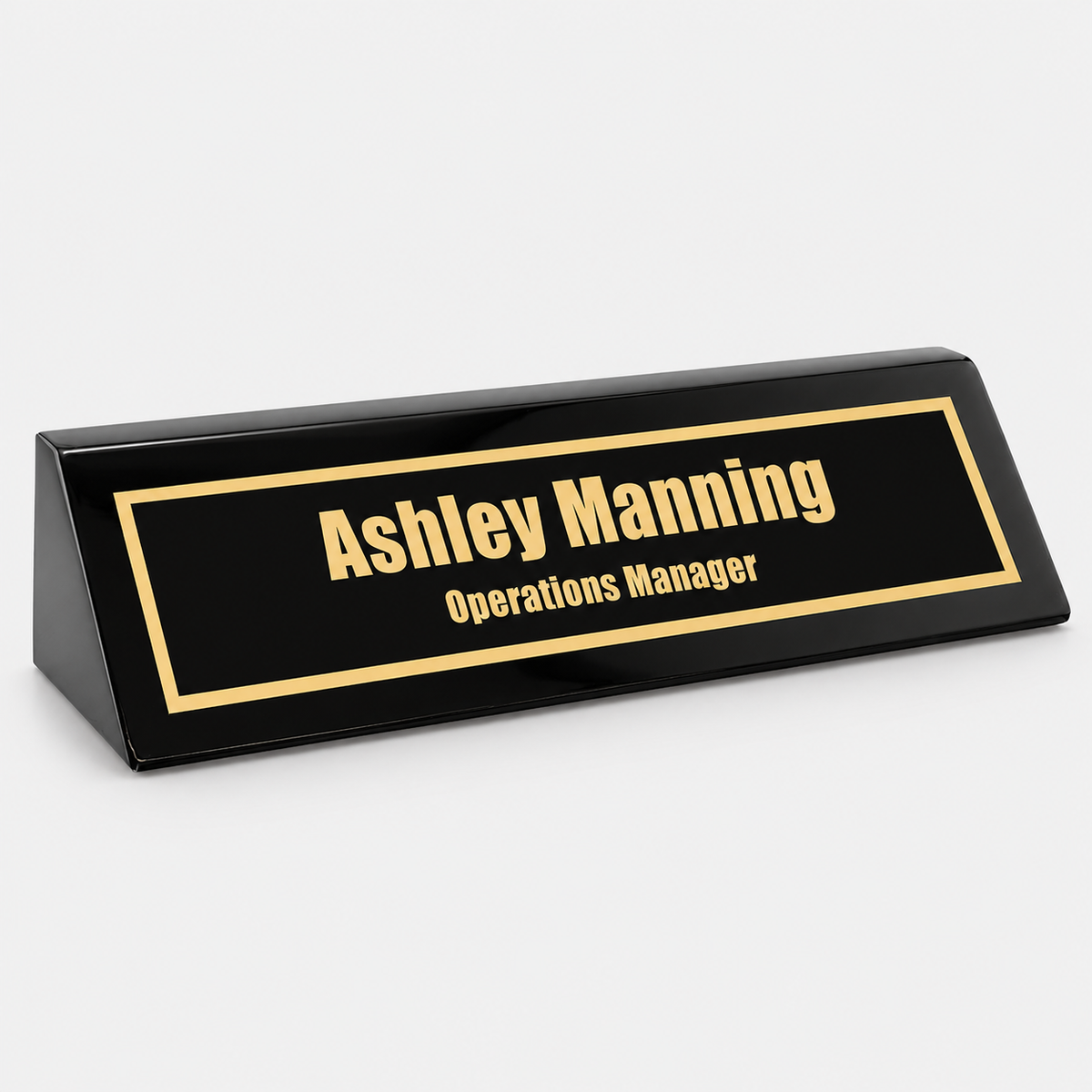 Piano Finish Desk Wedge — product view