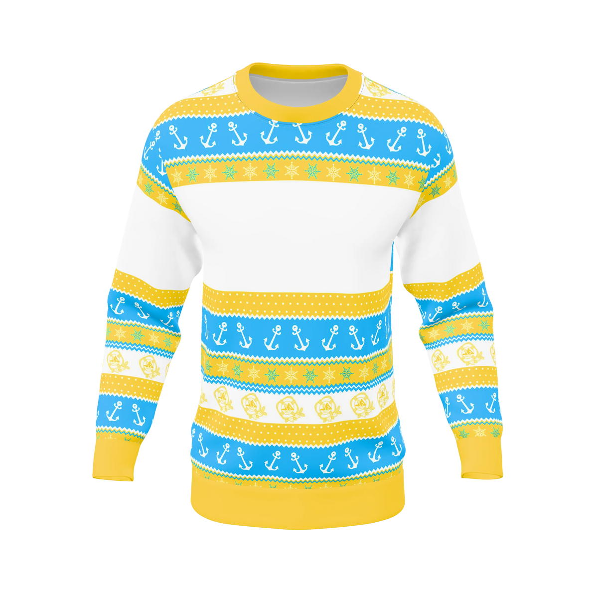 Custom Sublimated Men's Crewneck Sweatshirt