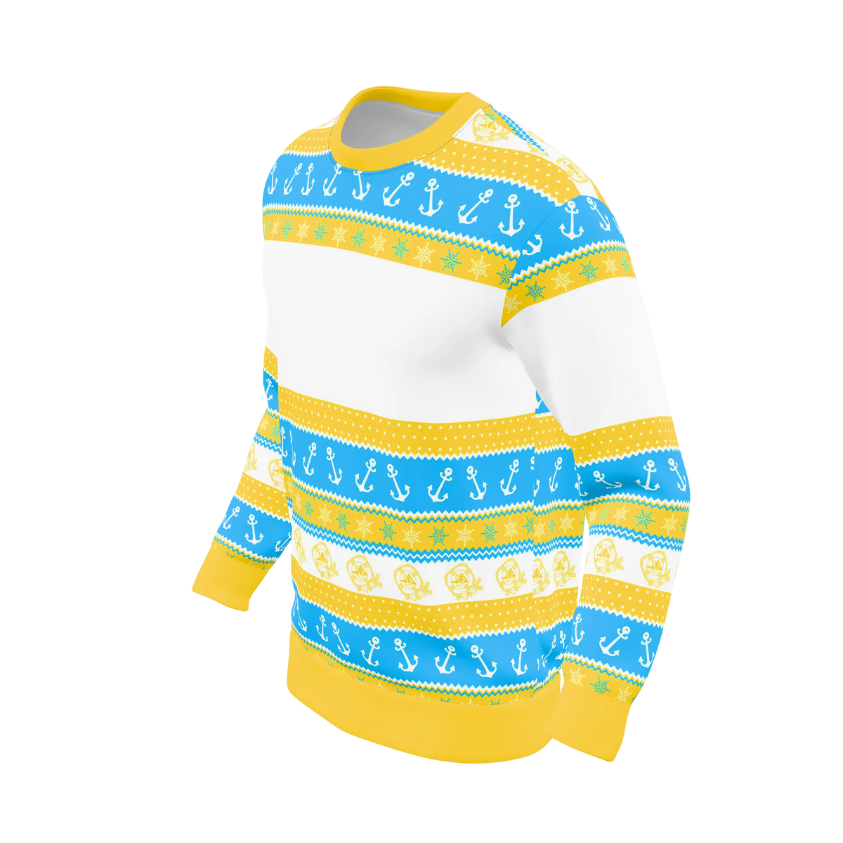 Custom Sublimated Men's Crewneck Sweatshirt — alternate view 1