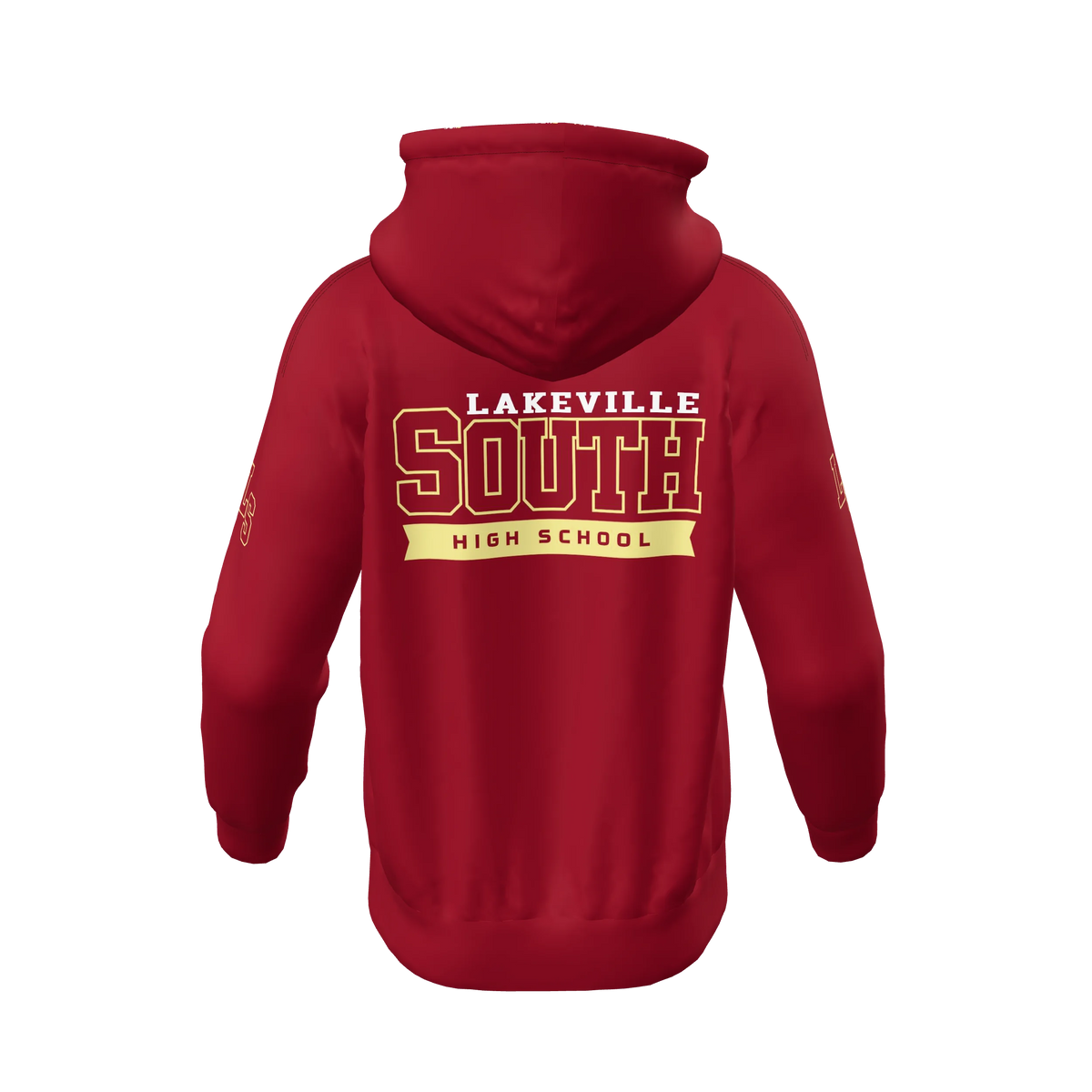 Custom Sublimated Men's Pullover Hoodie — alternate view 3