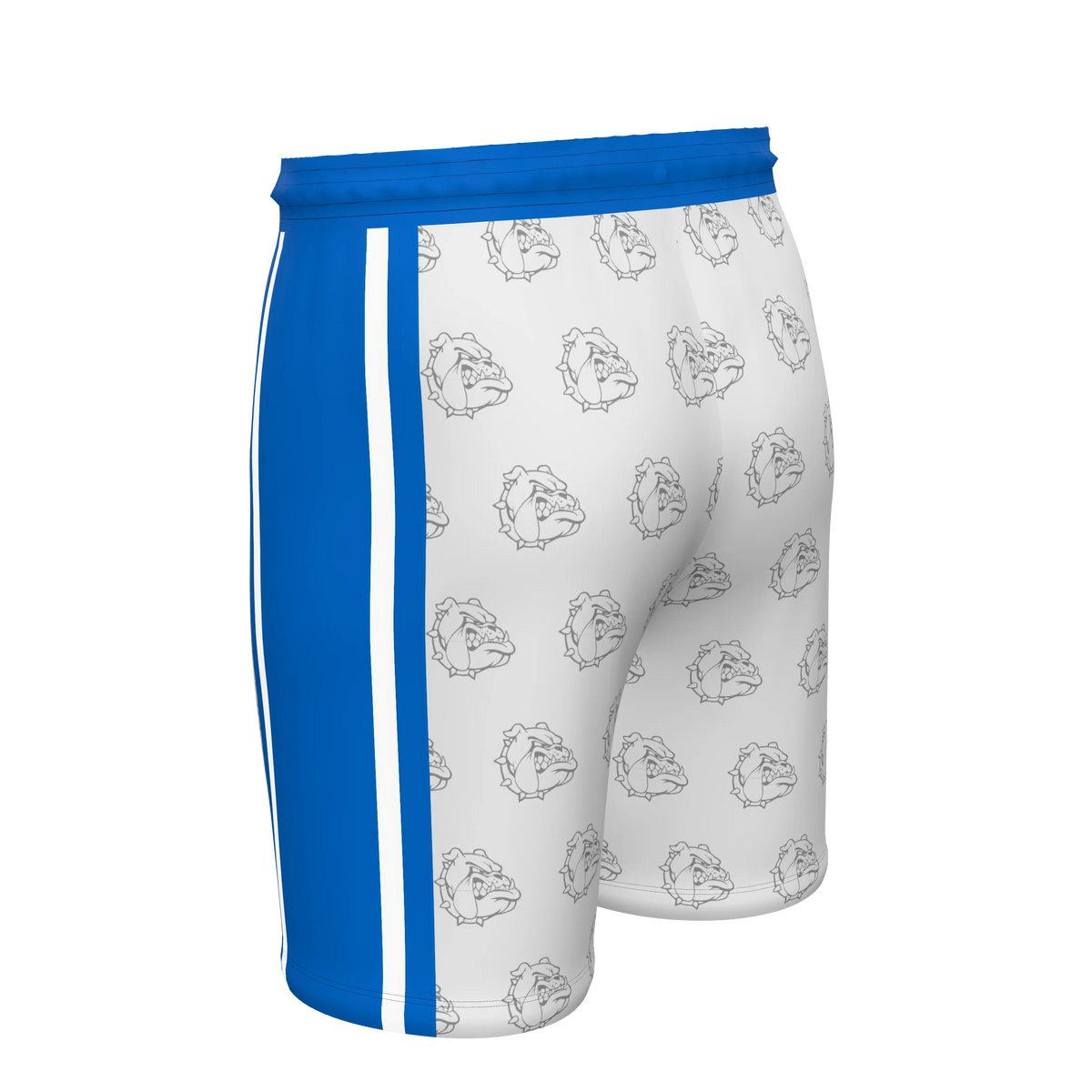 Custom Sublimated Men's Athletic Shorts — 7 inch inseam, supplier view 5