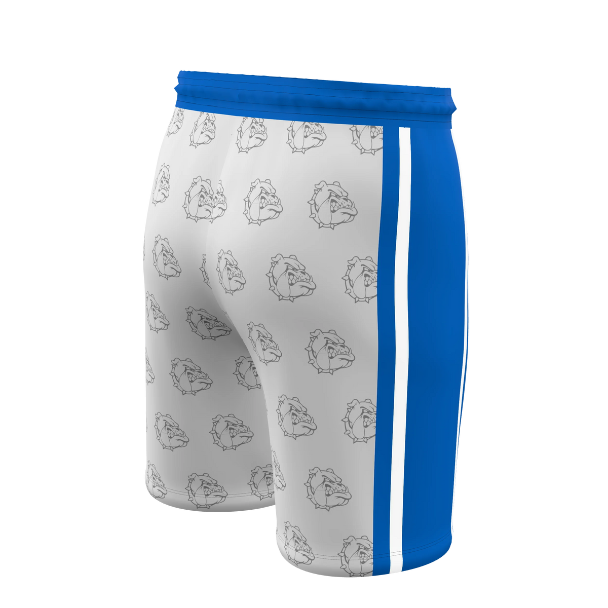Custom Sublimated Men's Athletic Shorts — 7 inch inseam, supplier view 6