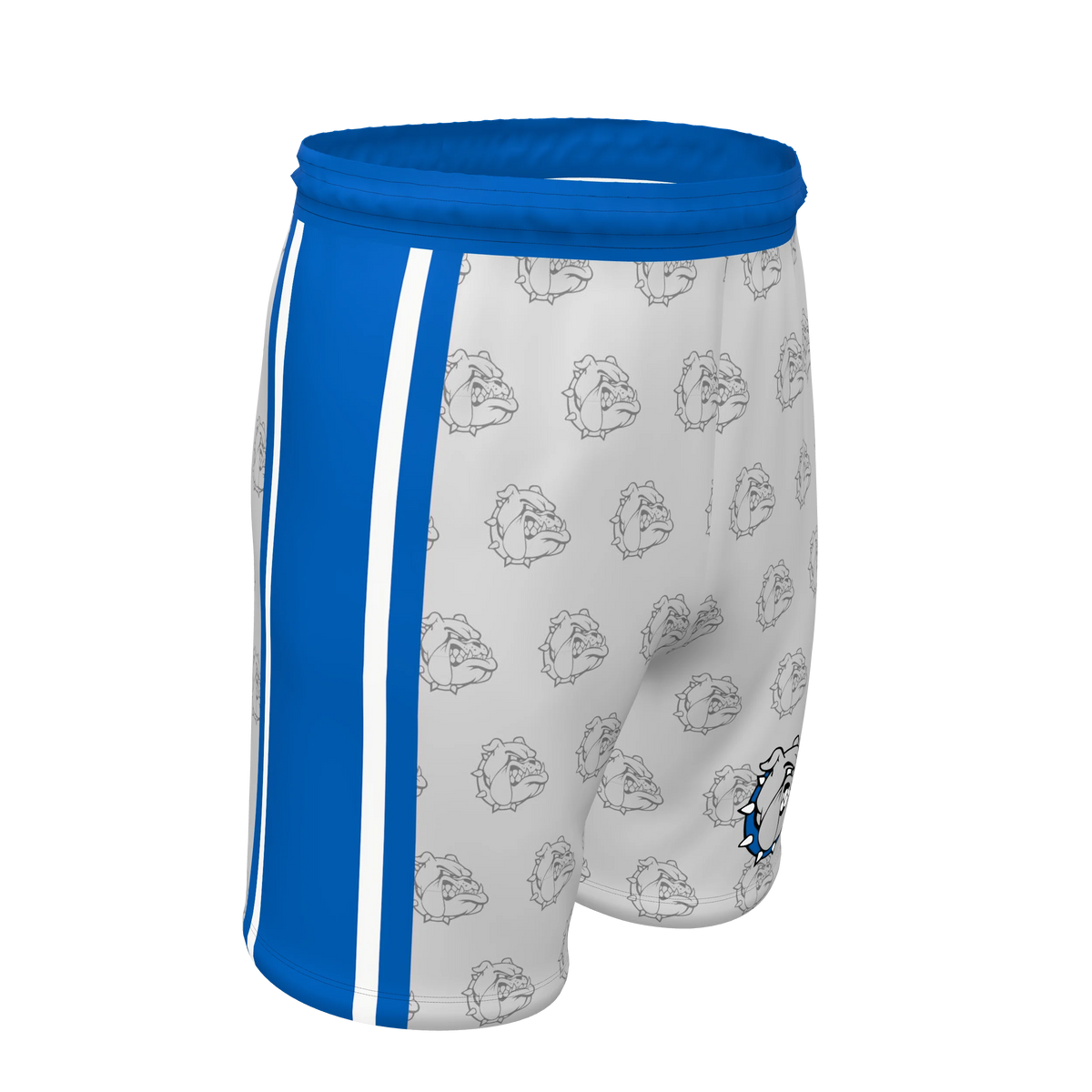 Custom Sublimated Men's Athletic Shorts — 7 inch inseam, supplier view 8