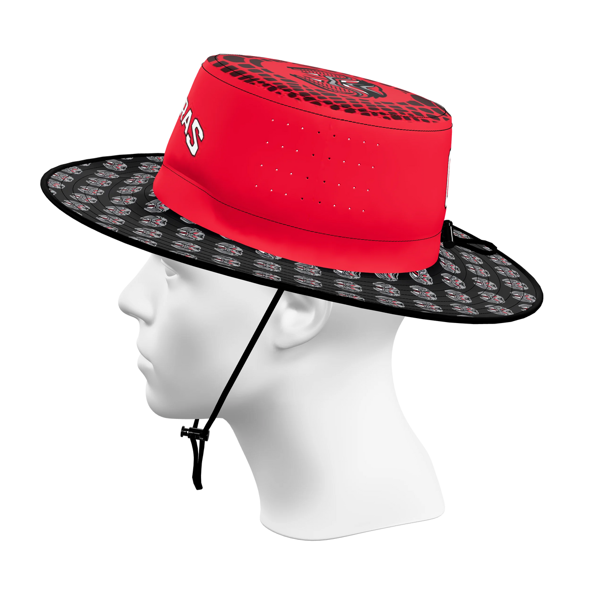 Custom Sublimated Boonie Sun Hat — alternate view 2