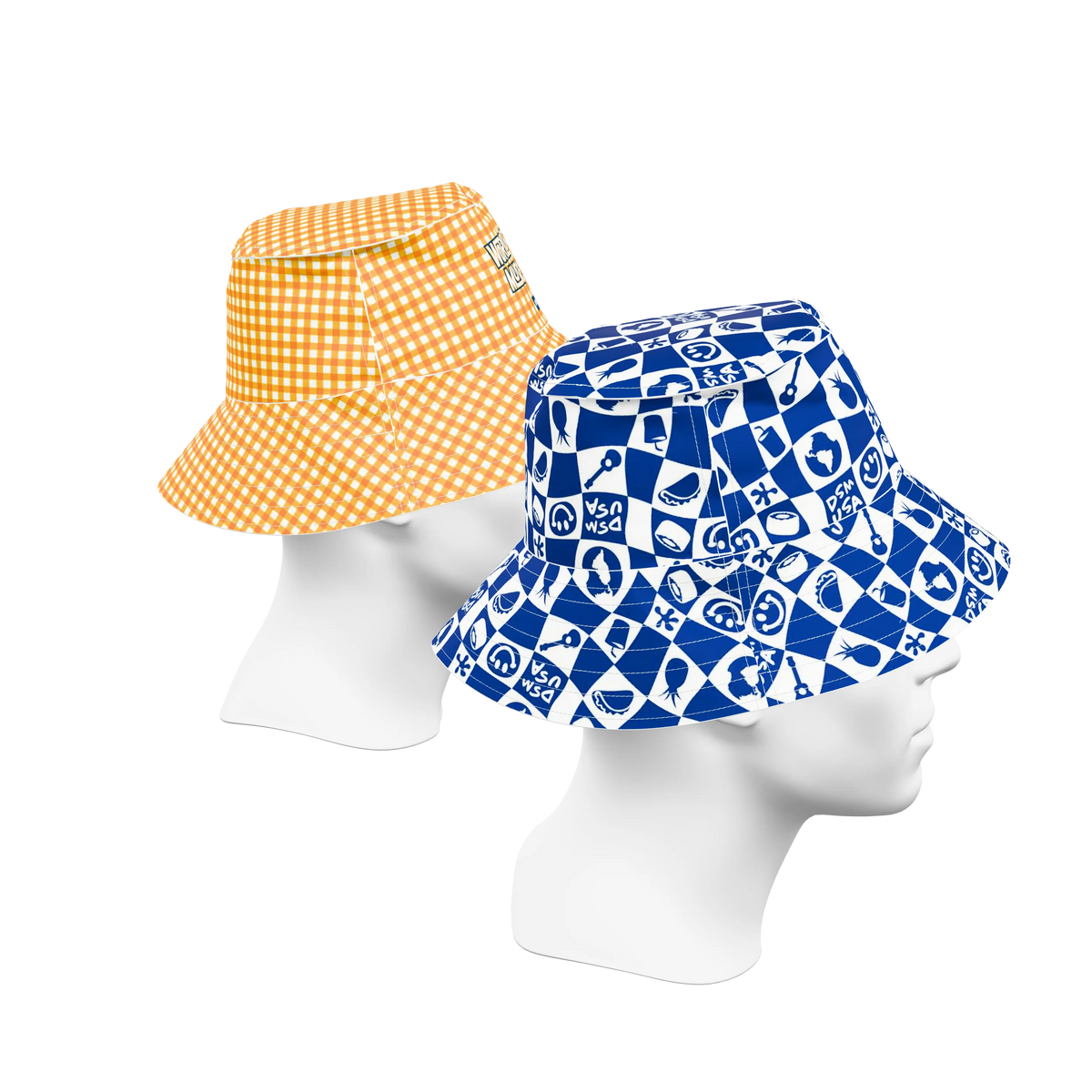 Custom Sublimated Reversible Bucket Hat — alternate view 4