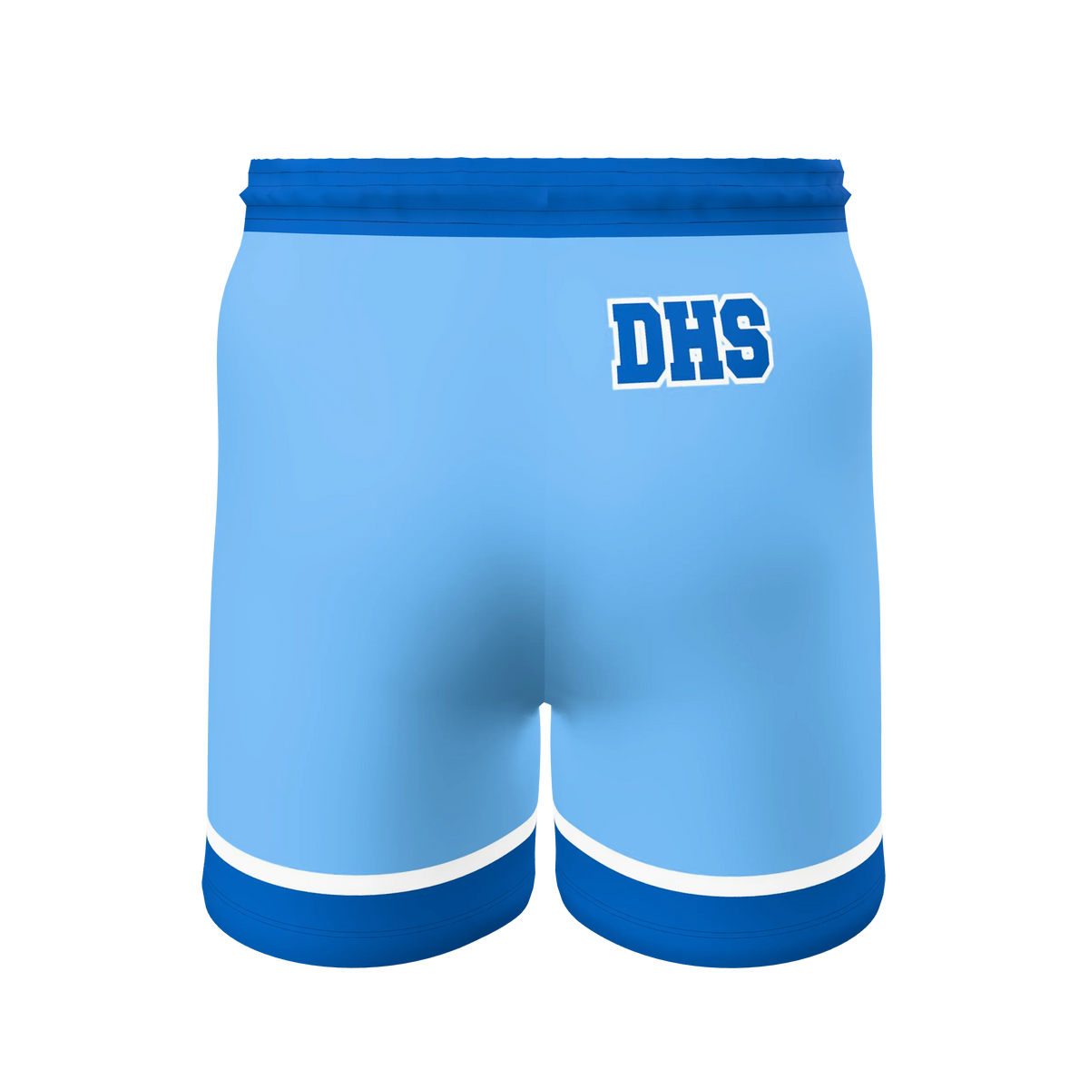 Custom Sublimated Men's Pocket Shorts — alternate view 3