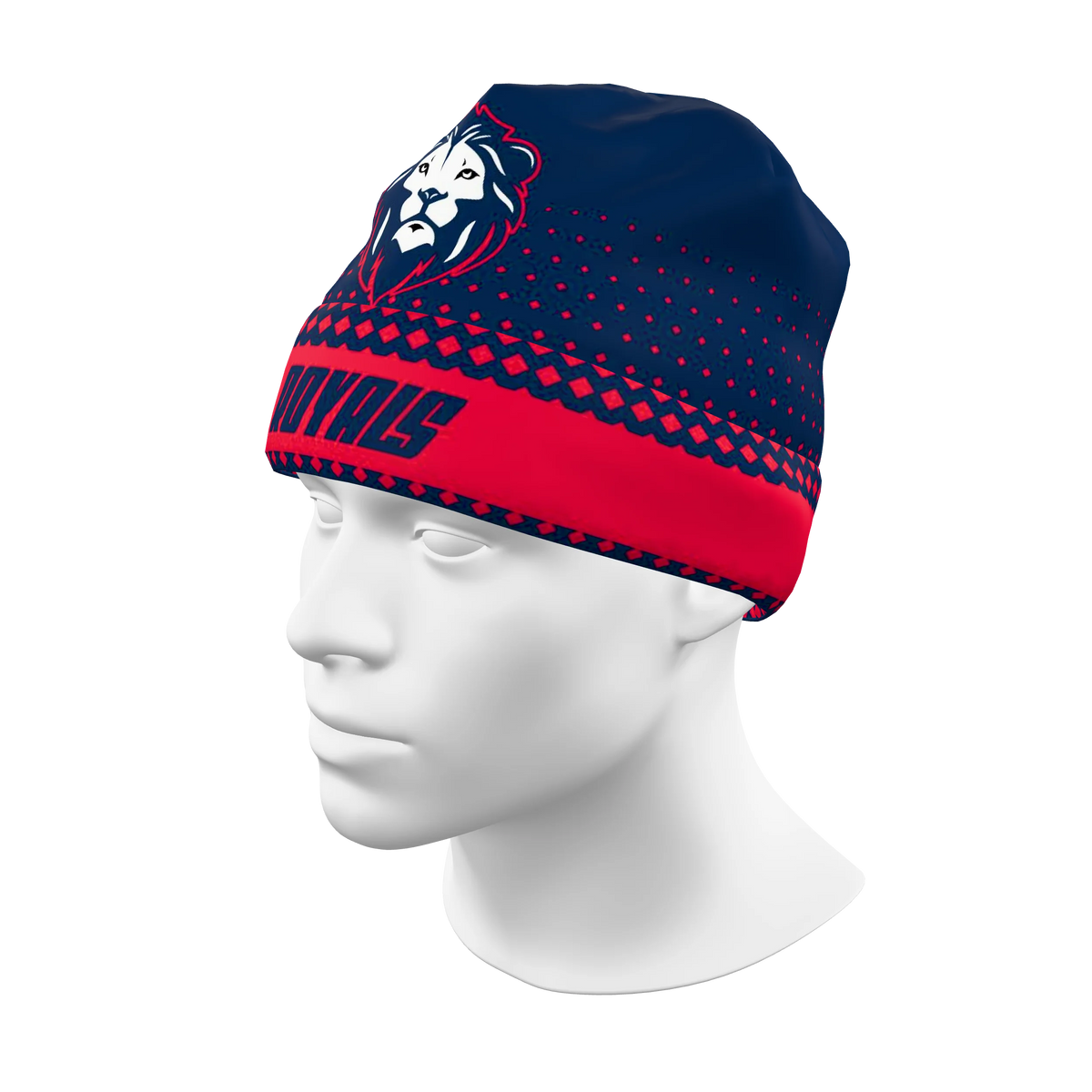 Custom Sublimated Lightweight Folded Beanie — alternate view 1