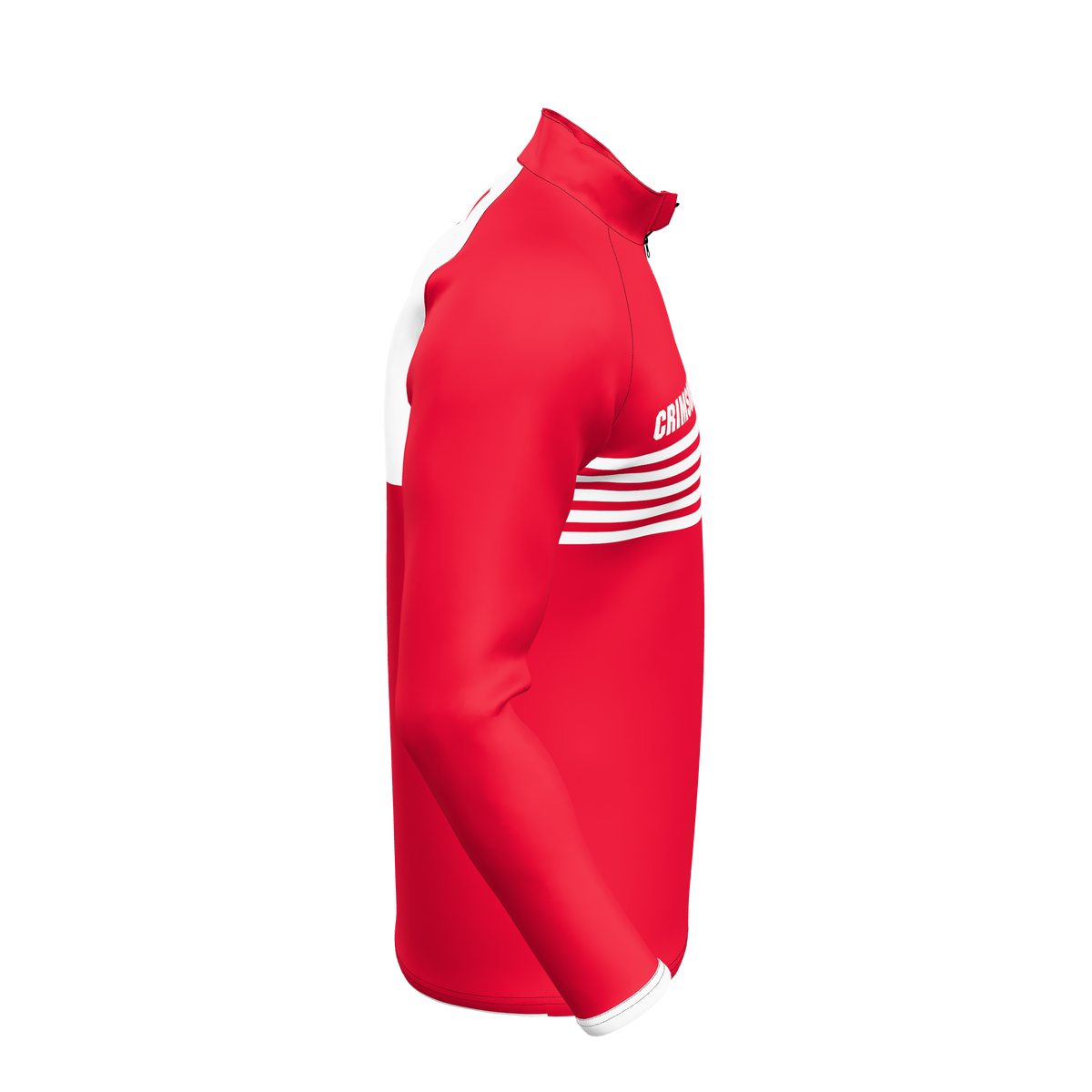 Custom Sublimated Men's Long Sleeve Quarter-Zip — alternate view 4
