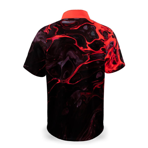Custom Sublimated Men's Short Sleeve Quarter-Zip — alternate view 3