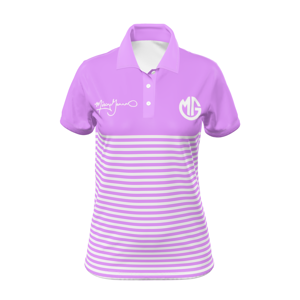 Custom Sublimated Women's Short Sleeve Polo — supplier view 1
