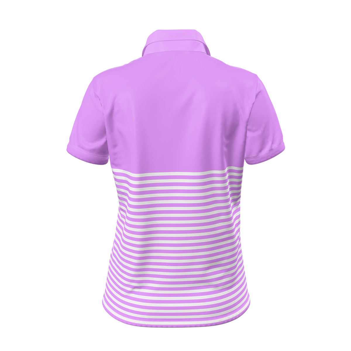 Custom Sublimated Women's Short Sleeve Polo — alternate view 3