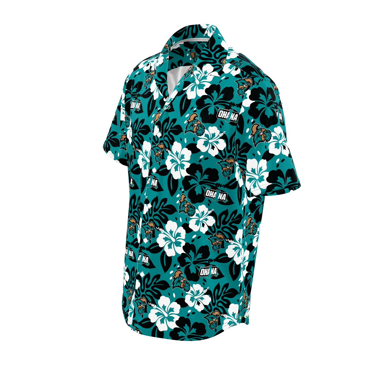 Custom Sublimated Men's Hawaiian Shirt — alternate view 1