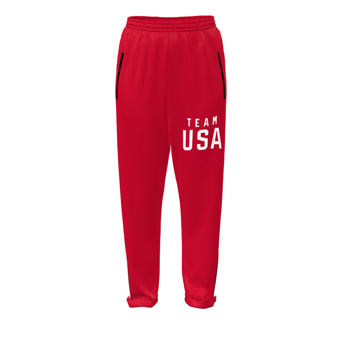 Custom Sublimated Women's Fleece Zipper Pants — supplier view 1