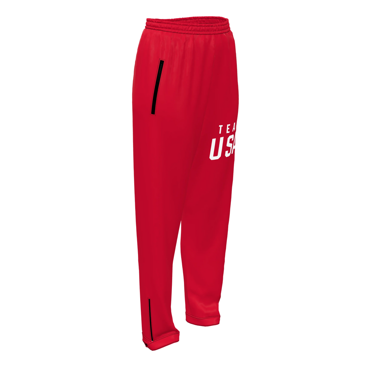 Custom Sublimated Women's Fleece Zipper Pants — supplier view 8